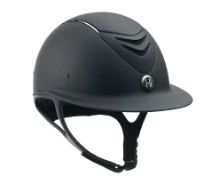 ERS Riding Helmets|Riding Helmets|One K™ Defender Avance Wide Brim Chrome Stripe Riding Helmet**