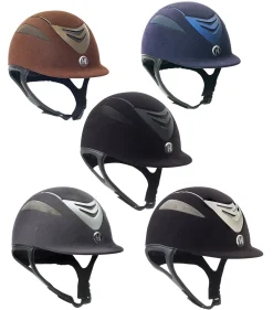 ERS Riding Helmets|Riding Helmets|One K™ Defender Suede Helmet