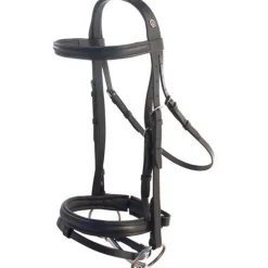 OTTO SCHUMACHER English Bridles|Cut-Back Crown Snaffle Bridle