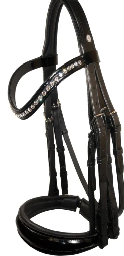 OTTO SCHUMACHER English Bridles|Patent Venedig Double Bridle