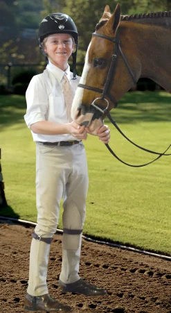 Kids ERS Kids' Breeches & Jods|Ovation® Boys' EuroWEAVE™ Cuff Jod