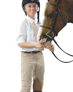 Kids ERS Kids' Breeches & Jods|Ovation® Boys' EuroWEAVE™ Cuff Jod