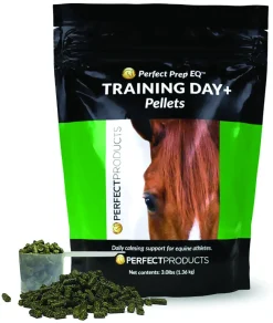 PERFECT PRODUCTS Horse Supplements|Perfect Prep EQ™ Training Day+ Calming Pellets, 3 Pounds