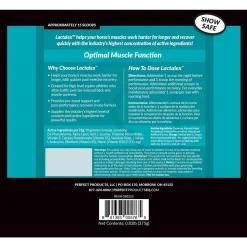 PERFECT PRODUCTS Horse Supplements|Lactalex™ Daily Muscle Function & Recovery Pellets, 40 Grams