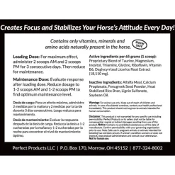 PERFECT PRODUCTS Horse Supplements|Perfect Prep EQ™ Training Day+ Calming Pellets, 10 Pounds