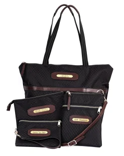 PERRIS LEATHER Bags & Totes|Perri’s® Champion Crossbody Bag with Leather Accents and Nameplate