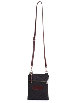 PERRIS LEATHER Bags & Totes|Perri’s® Champion Crossbody Bag with Leather Accents