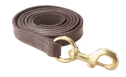 PERRI'S TACK & EQUIPMENT Horse Leads|Perri’s® Leather Lead with Snap