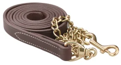 PERRIS LEATHER Horse Leads|Perri’s® Leather Lead with Chain