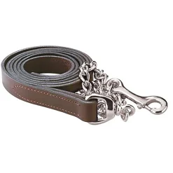 PERRIS LEATHER Horse Leads|Perri’s® Leather Lead with Chain