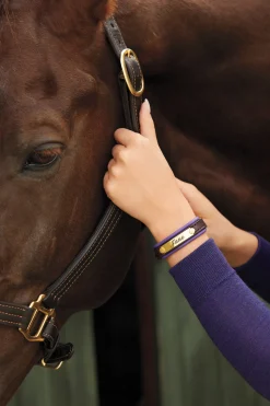 PERRIS LEATHER Jewelry|Perri’s® Padded Leather Nameplate Bracelet