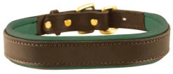 PERRIS LEATHER Collars & Leashes|Perri’s® Padded Leather Nameplate Dog Collar