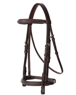 PERRIS LEATHER English Bridles|Perri’s® Professional Fancy-Stitched Leather Bridle