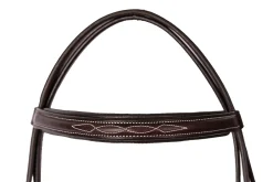 PERRIS LEATHER English Bridles|Perri’s® Professional Fancy-Stitched Leather Bridle