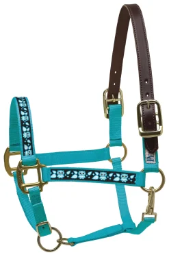 PERRIS LEATHER Halters|Perri’s® Ribbon Trim Breakaway Halter