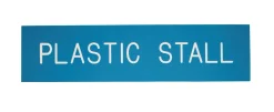 DOVER DROPSHIP Stable & Stall Accessories|Nameplates|Plastic Stall Plate - 1 or 2 lines