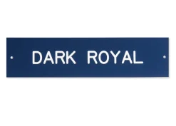 DOVER DROPSHIP Stable & Stall Accessories|Nameplates|Plastic Stall Plate - 1 or 2 lines