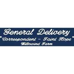 DOVER DROPSHIP Stable & Stall Accessories|Nameplates|Plastic Stall Plate - 3 lines