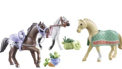 Kids PLAYMOBIL USA INC Gifts|Home Décor|Playmobil® Three Horses Set with Accessories