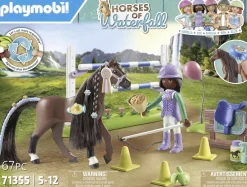 Kids PLAYMOBIL USA INC Gifts|Home Décor|Playmobil® Zoe & Blaze with Jump Set