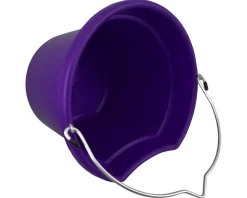 SHILOH STABLES TACK Feed & Water Buckets|8-Quart Flatback Bucket 8.5