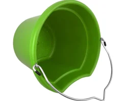 SHILOH STABLES TACK Feed & Water Buckets|8-Quart Flatback Bucket 8.5