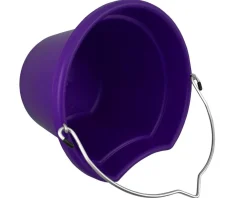 SHILOH STABLES TACK Feed & Water Buckets|20-Quart Flatback Bucket 11
