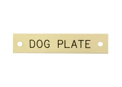 DOVER DROPSHIP Nameplates|Rectangular Dog Collar Nameplate