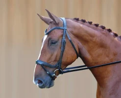 KL SELECT English Bridles|Red Barn Arena Ergonomic Snaffle