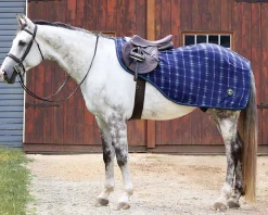 INTEX EQUESTRIAN Quarter Sheets|Rider’s International™ Classic Plaid Fleece Quarter Sheet