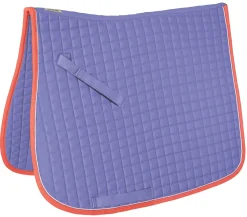 RR GLOBE Dressage Pads|Close Contact Saddle Pads|Rider’s International™ Quilted Dressage Square with Piping