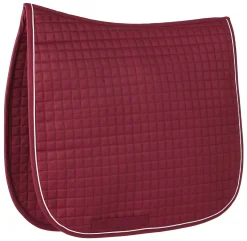 RR GLOBE Dressage Pads|Close Contact Saddle Pads|Rider’s International™ Quilted Dressage Square with Piping