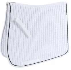 RR GLOBE Dressage Pads|Close Contact Saddle Pads|Rider’s International™ Quilted Dressage Square with Piping