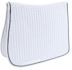 RR GLOBE Dressage Pads|Close Contact Saddle Pads|Rider’s International™ Quilted Dressage Square with Piping