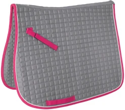 RR GLOBE Dressage Pads|Close Contact Saddle Pads|Rider’s International™ Quilted Dressage Square with Piping
