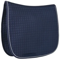 RR GLOBE Dressage Pads|Close Contact Saddle Pads|Rider’s International™ Quilted Dressage Square with Piping