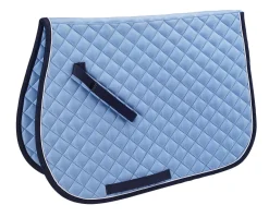 RR GLOBE Close Contact Saddle Pads|Rider’s International™ Quilted All-Purpose Piped Saddle Pad