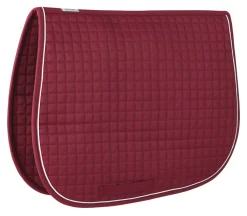 RR GLOBE Close Contact Saddle Pads|Rider’s International™ Quilted All-Purpose Piped Saddle Pad