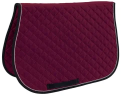 RR GLOBE Close Contact Saddle Pads|Rider’s International™ Quilted All-Purpose Piped Saddle Pad