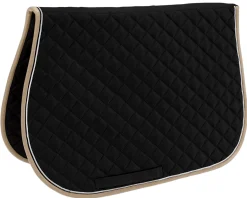 RR GLOBE Close Contact Saddle Pads|Rider’s International™ Quilted All-Purpose Piped Saddle Pad