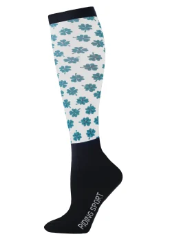 HAINING JOY TRADING Equestrian Socks|Riding Socks & Undergarments|Riding Sport™ Footprintz Printed Peddies