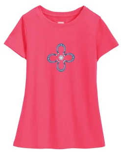 Kids KIRSCH Kids' Casual Riding Clothes|Riding Sport™ Girls’ Horseshoe Daisy Tee