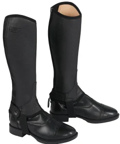Kids S.K. SHOES AND BOOTS Half Chaps|Kids' Half Chaps|Riding Sport™ Kids’ Eco Leather Half Chaps