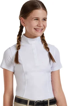 Kids KIRSCH Kids' Show Shirts|Show Shirts|Riding Sport™ Kids’ Essential Short-Sleeve Show Shirt