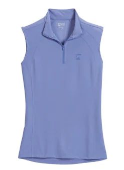 KIRSCH Sleeveless Tops|Riding Sport™ Ladies’ Airflow Quarter-Zip Solid Sleeveless Shirt