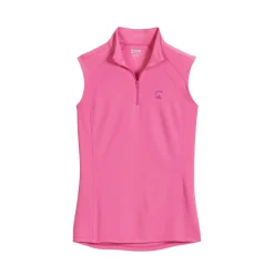 KIRSCH Sleeveless Tops|Riding Sport™ Ladies’ Airflow Quarter-Zip Solid Sleeveless Shirt