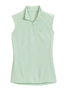 KIRSCH Sleeveless Tops|Riding Sport™ Ladies’ Airflow Quarter-Zip Solid Sleeveless Shirt