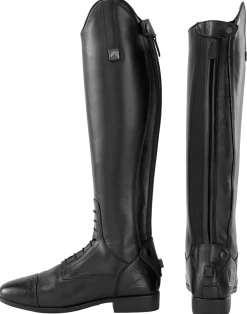 Women S.K. SHOES AND BOOTS Women's Tall Boots|Riding Sport™ Ladies’ Black Field Boots