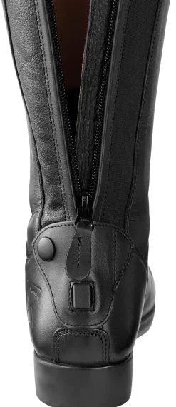 Women S.K. SHOES AND BOOTS Women's Tall Boots|Riding Sport™ Ladies’ Black Field Boots