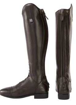 Women S.K. SHOES AND BOOTS Women's Tall Boots|Riding Sport™ Ladies’ Brown Field Boots